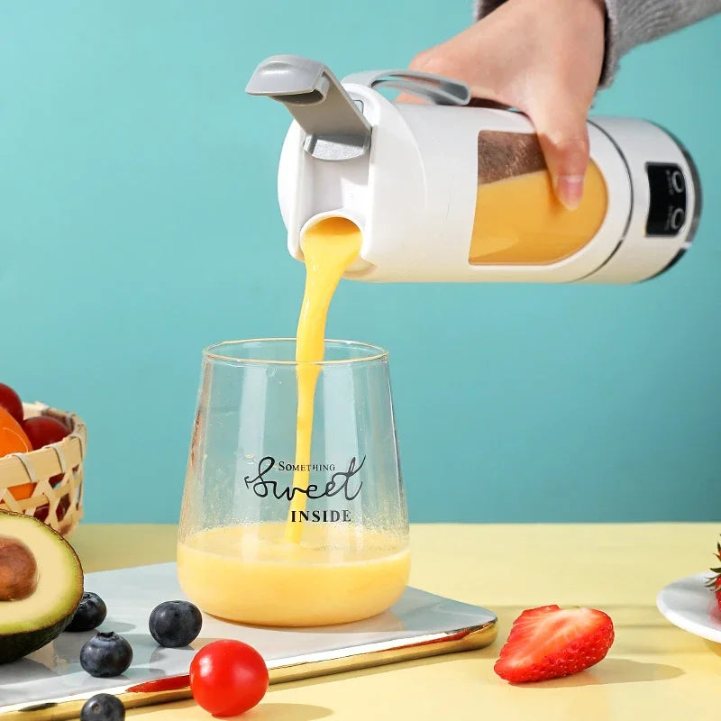 Mixeur Portable USB 450 ml 10 Lames – Smoothies et Glace