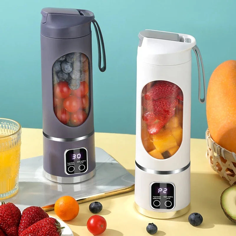 Mixeur Portable USB 450 ml 10 Lames – Smoothies et Glace